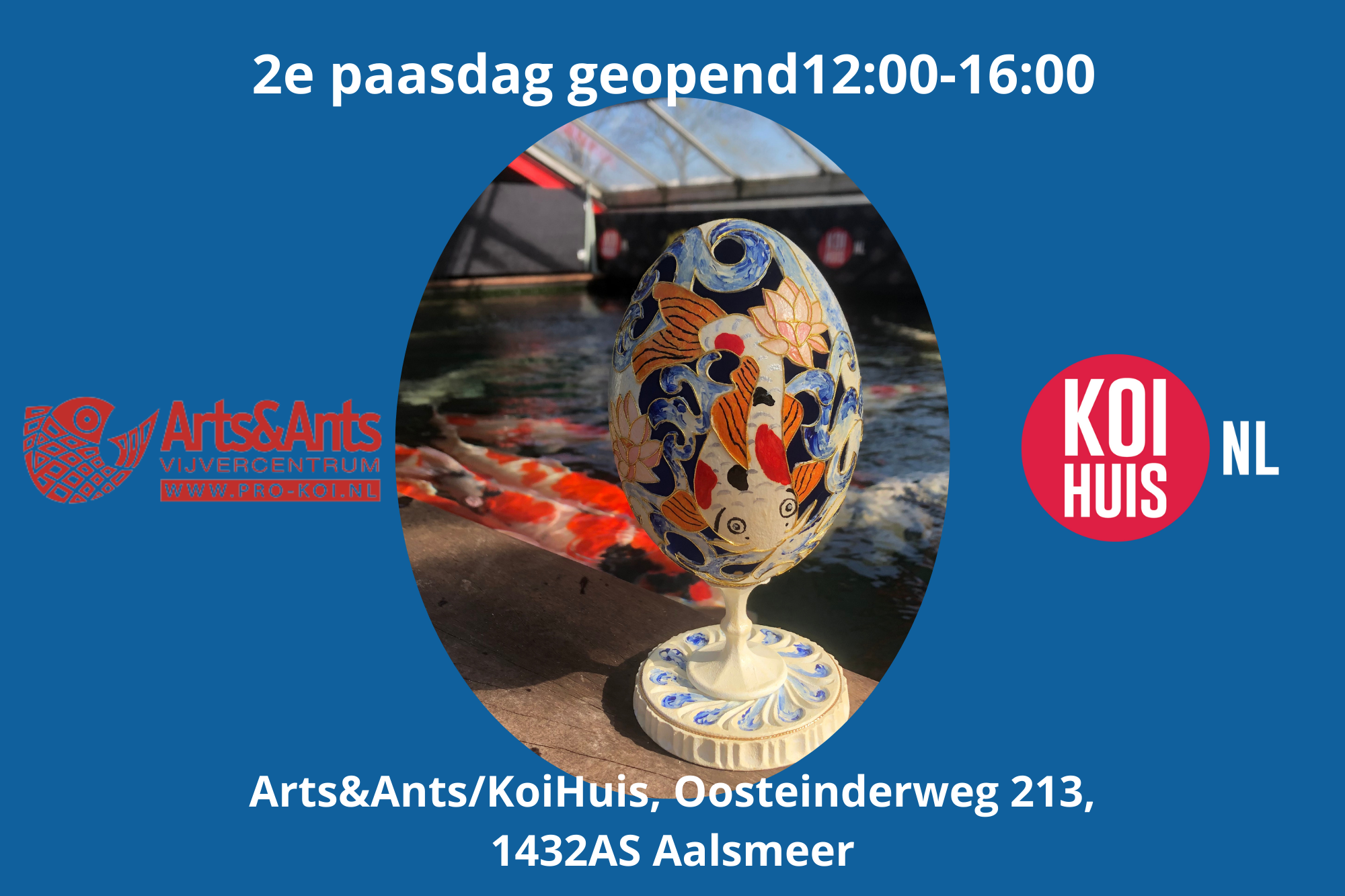 Arts&Ants-Koihuis-2e-paasdag-geopend